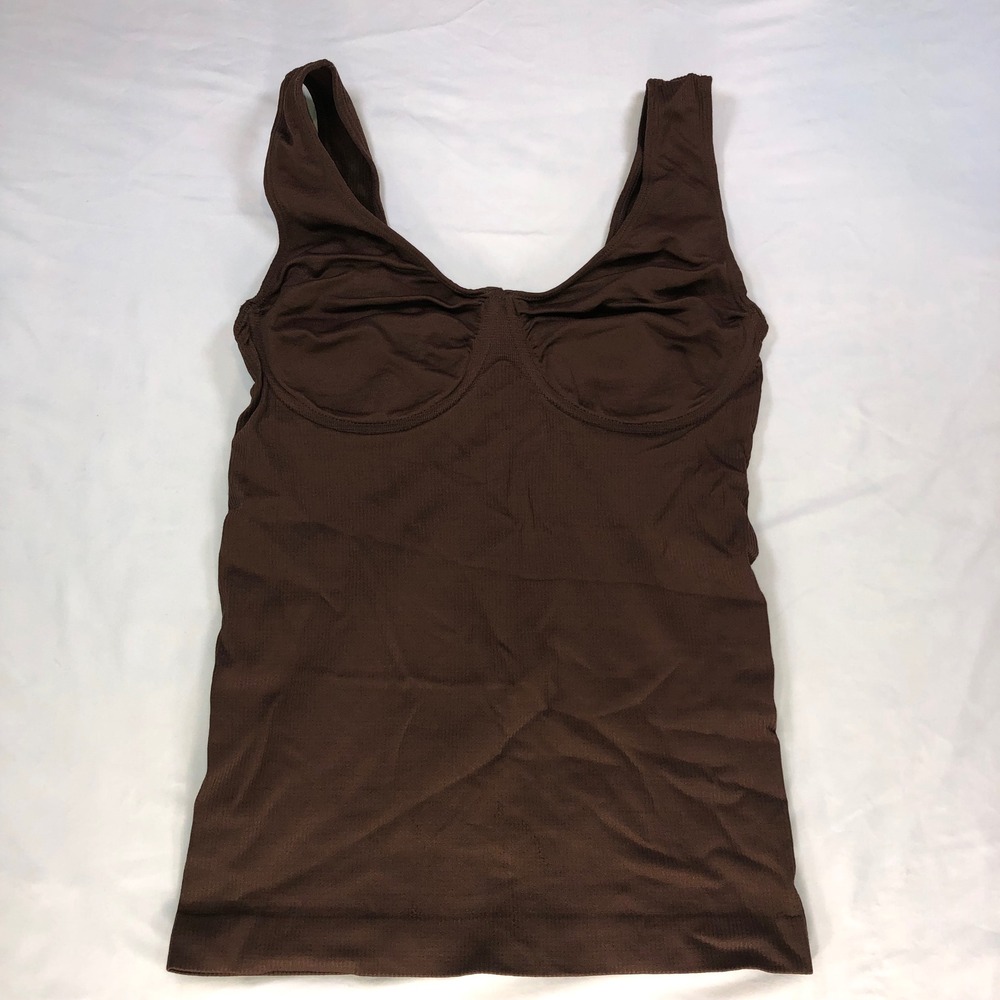 Marilyn Monroe Intimates Brown Shapewear Camisole Underwire‎ Tank XL 7580-54